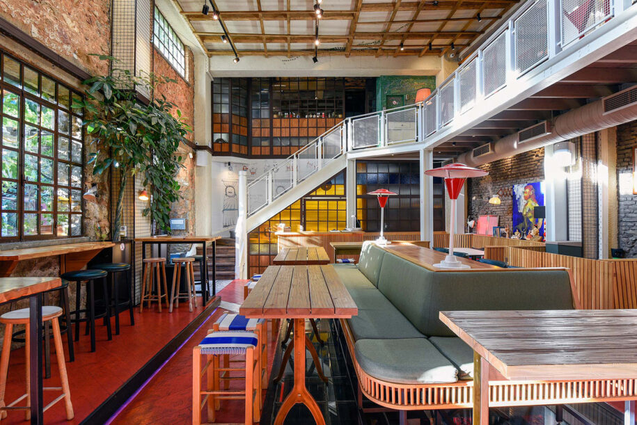 Archisearch ΛΟΚΑΛΙ All Day Café Bar Restaurant in Psyri, Athens | Cluster Architects