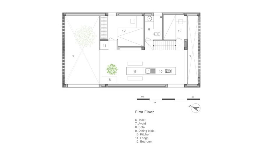 Archisearch TROPICAL SPACE designed LT House in response to demand for affordable housing for workers in Vietnam