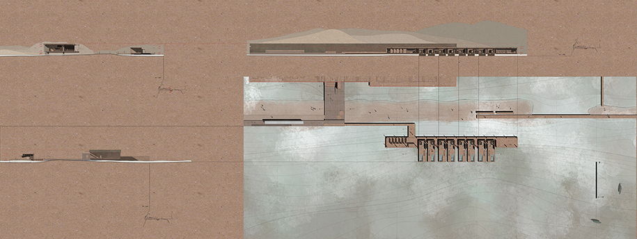 Archisearch Land reclamation at Mesolongi lagoon Bathing facilities |  Thesis Project by Kalogeri Maria , Kalimeri Vivia, Κοtsailidi Eva