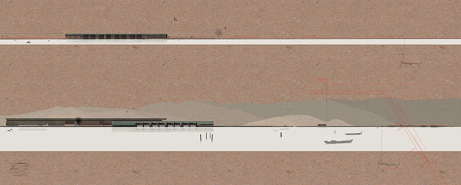 Archisearch Land reclamation at Mesolongi lagoon Bathing facilities |  Thesis Project by Kalogeri Maria , Kalimeri Vivia, Κοtsailidi Eva