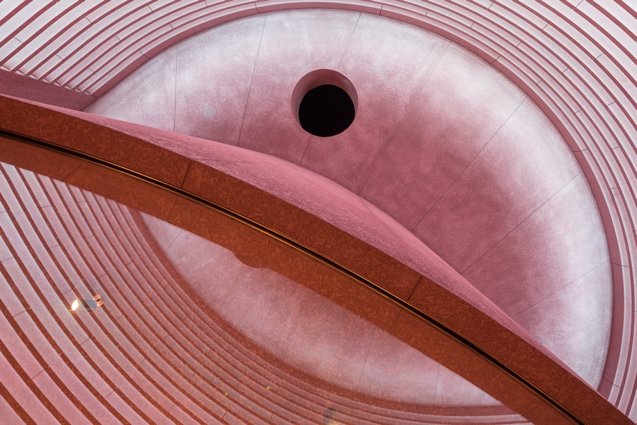 Archisearch Adjaye Associates created a pink sculptural concrete building for the Webster’s flagship store in Los Angeles