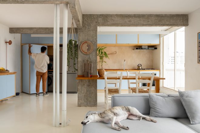 Archisearch - Aclimação is a Fluid Penthouse and Photography Studio in São Paulo by Margem Arquitetos