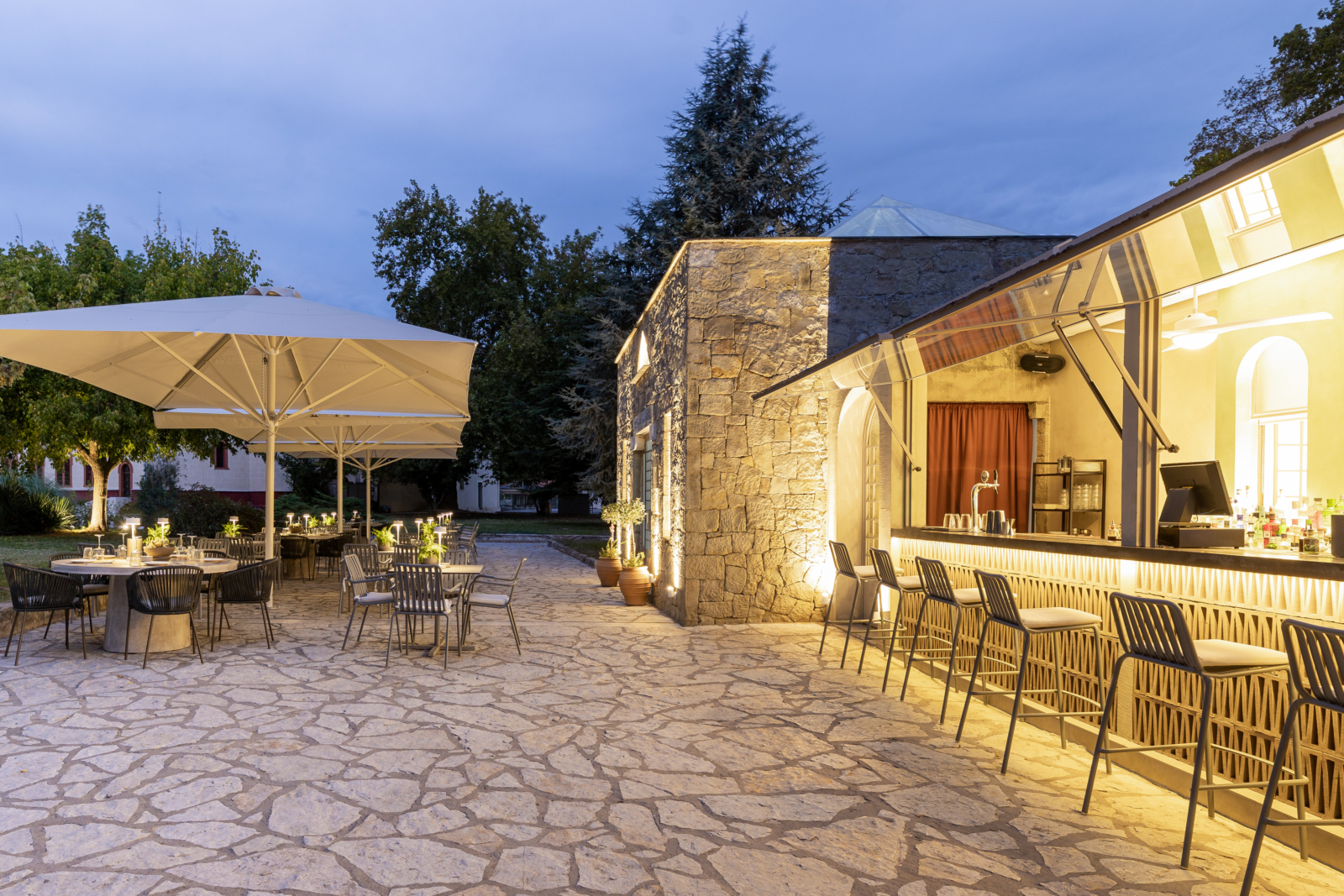 Archisearch The little mosque. All day bar & restaurant in Trikala | by Studio pluslines.