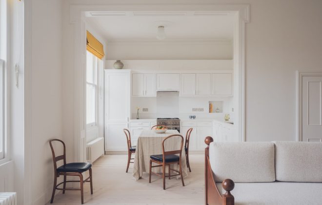 Archisearch - Local Local reinterprets Victorian architecture in a refined London apartment refurbishment.