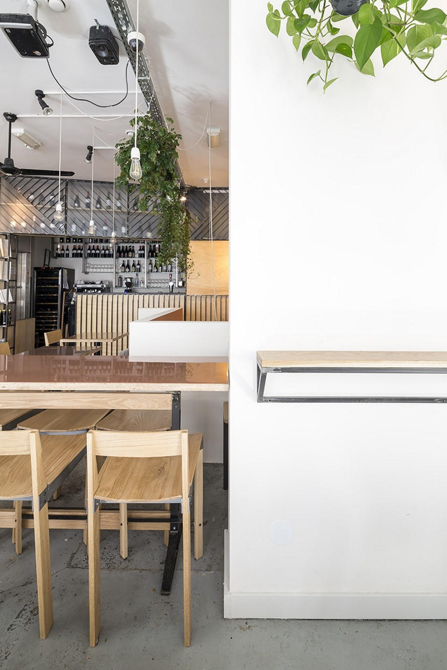 Archisearch Mezzo Atelier Designs, Locanda, an Italian Bistro in Amsterdam Using Self-Built Furniture