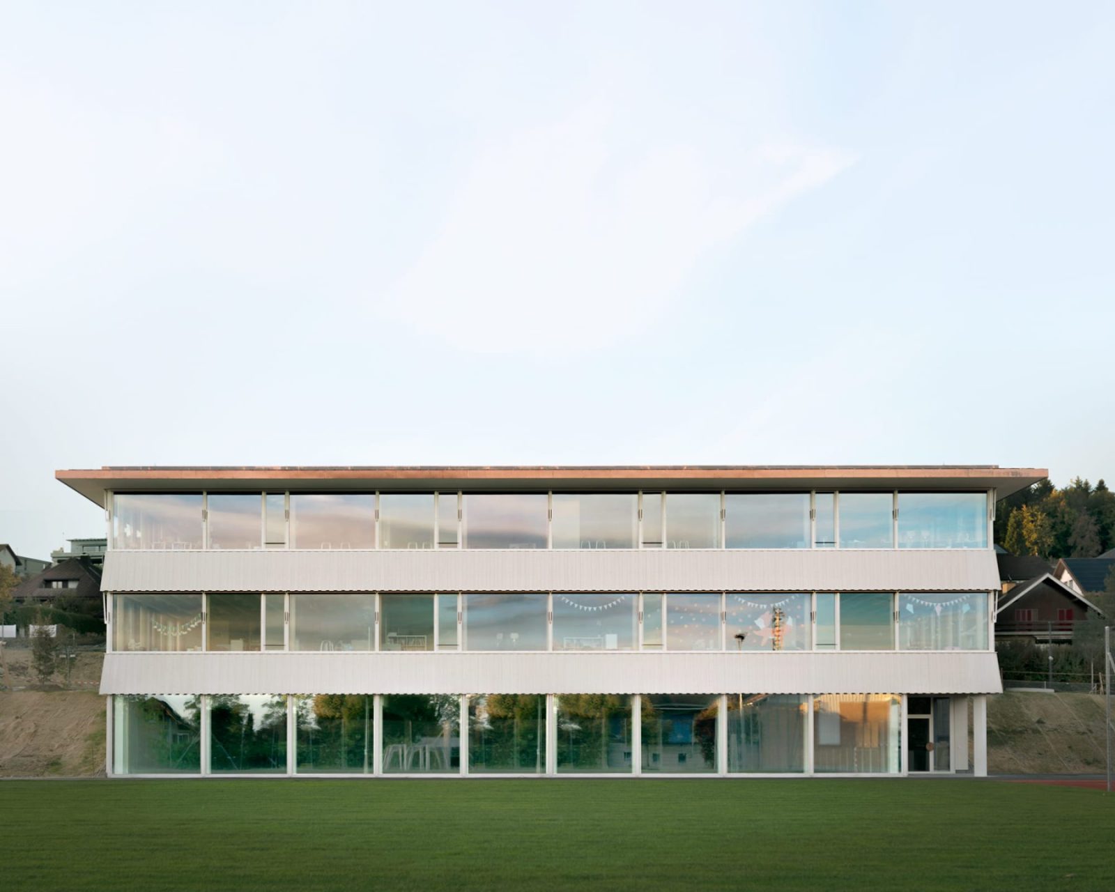 Archisearch Architecture for Education: Stöckliacker school complex in Switzerland by Haller Gut architects