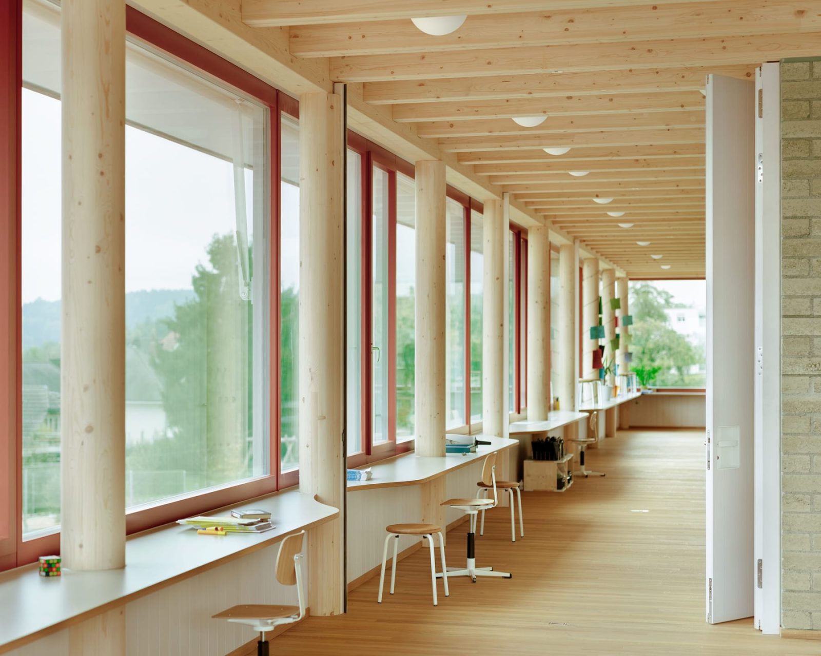 Archisearch Architecture for Education: Stöckliacker school complex in Switzerland by Haller Gut architects