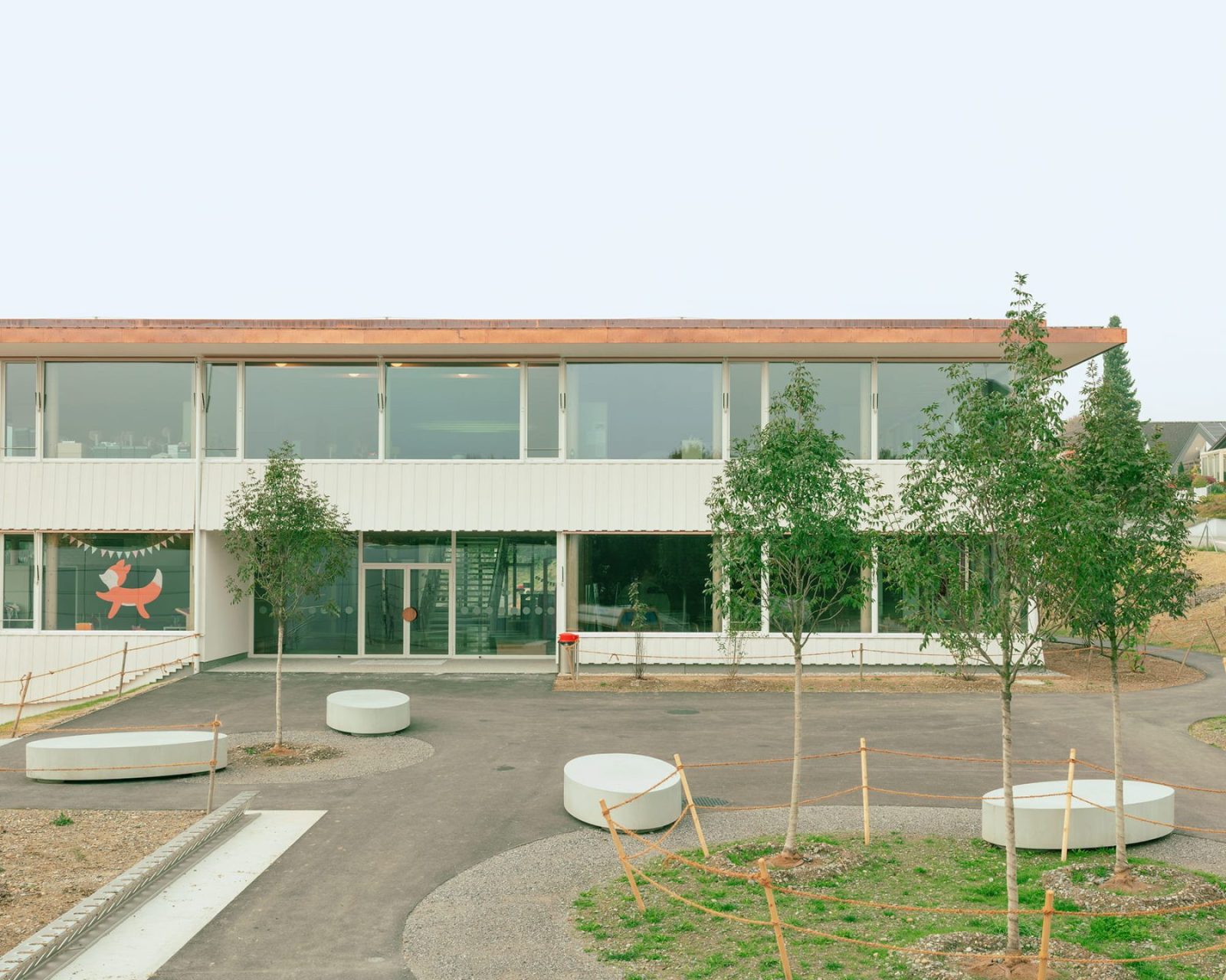 Archisearch Architecture for Education: Stöckliacker school complex in Switzerland by Haller Gut architects