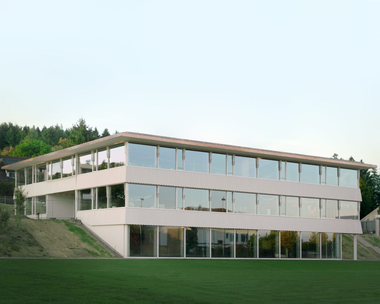 Archisearch Architecture for Education: Stöckliacker school complex in Switzerland by Haller Gut architects
