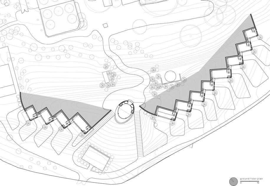 Archisearch The Great Wall of WA is a naturally cooled architectural formation constructed of rammed earth / Luigi Rosselli architects