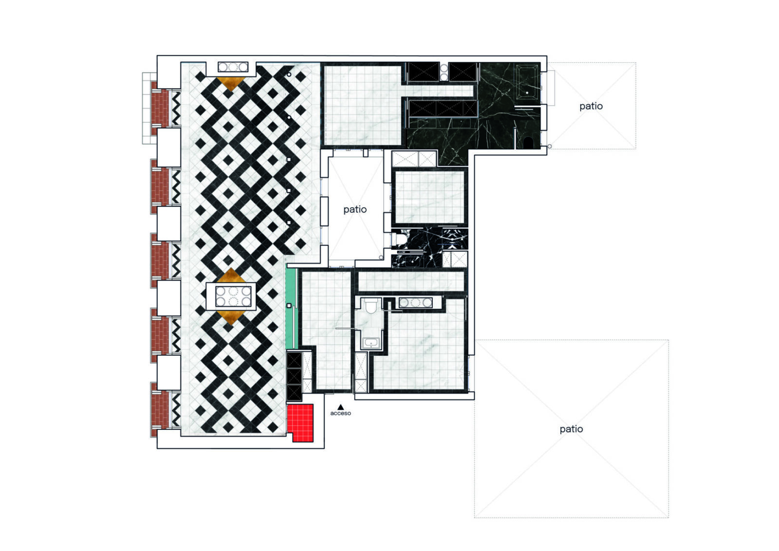 Archisearch M.R HOUSE - The rehabilitation of an apartment on Leganitos Street in Madrid by gon architects.