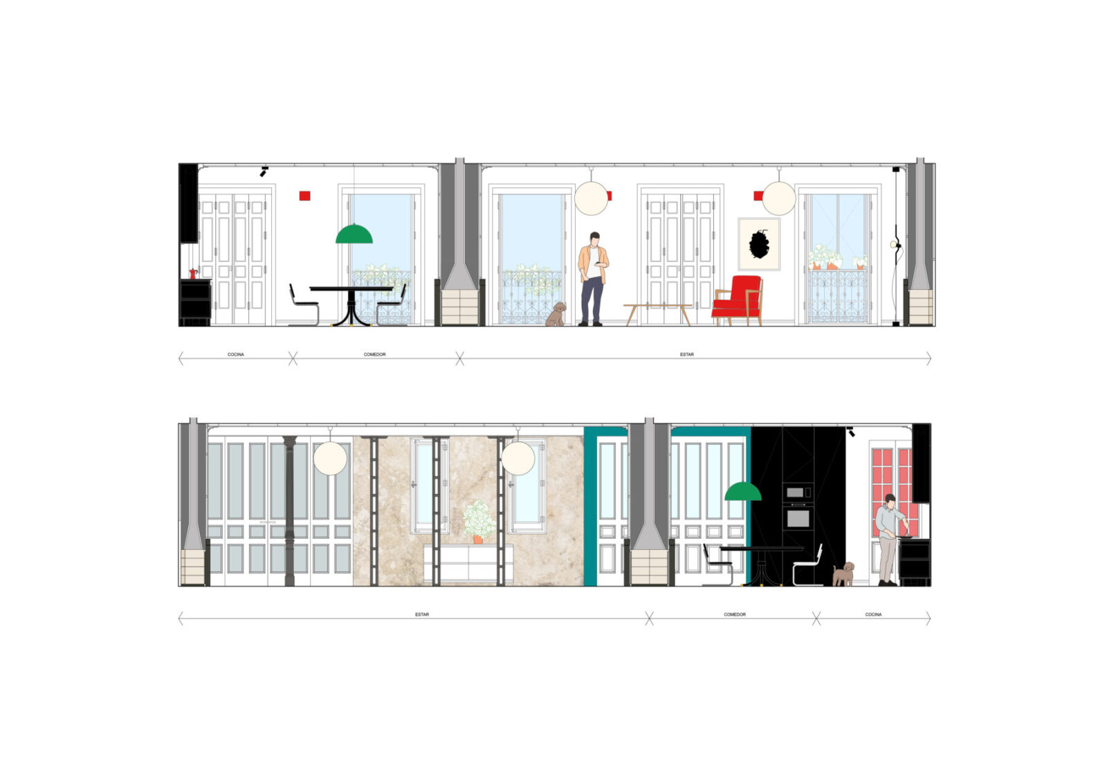 Archisearch M.R HOUSE - The rehabilitation of an apartment on Leganitos Street in Madrid by gon architects.