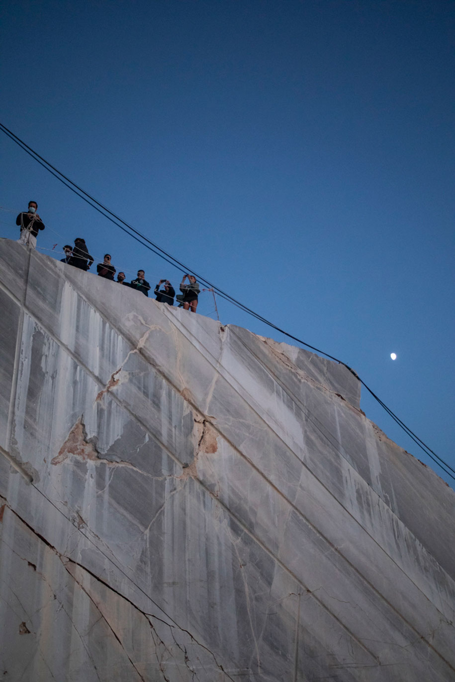 Archisearch Man on the Moon: Architects' weekend at the Didima quarry of Marmyk Iliopoulos