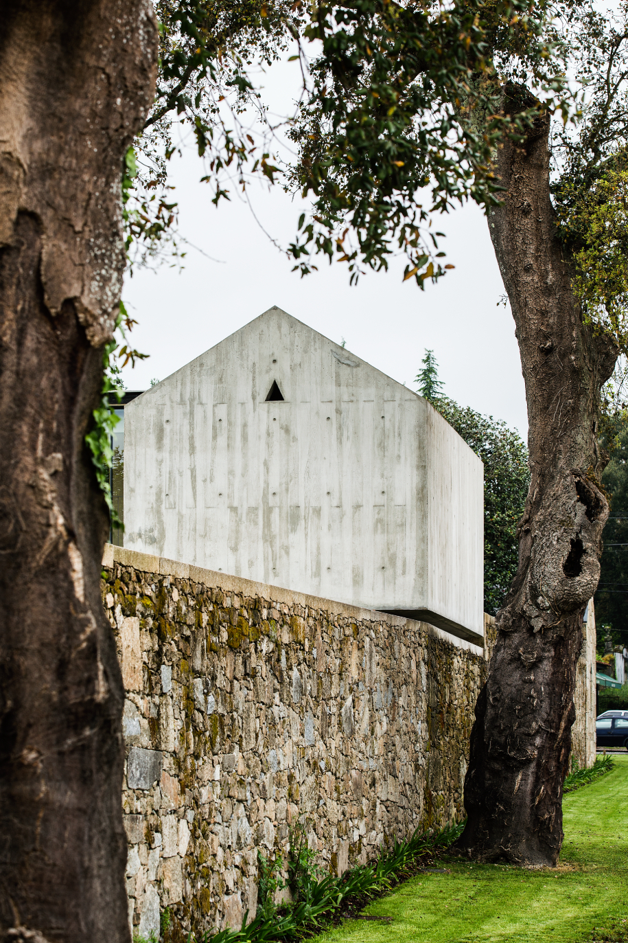 Archisearch AZO Transforms a Ruined Dovecote in Rural Portugal into a Concrete Tree Playhouse