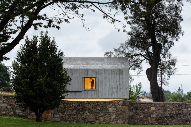 Archisearch - AZO Transforms a Ruined Dovecote in Rural Portugal into a Concrete Tree Playhouse