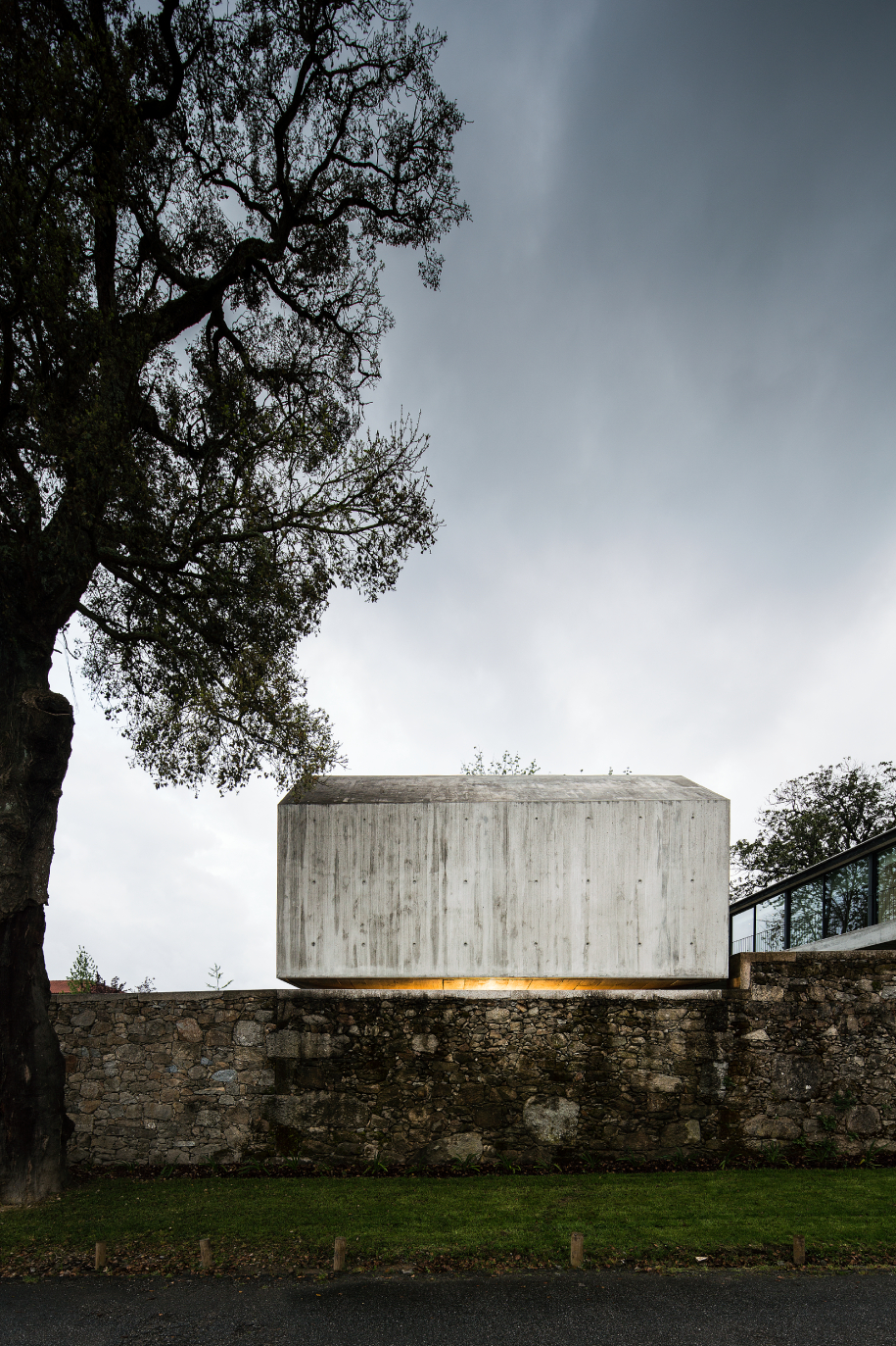 Archisearch AZO Transforms a Ruined Dovecote in Rural Portugal into a Concrete Tree Playhouse