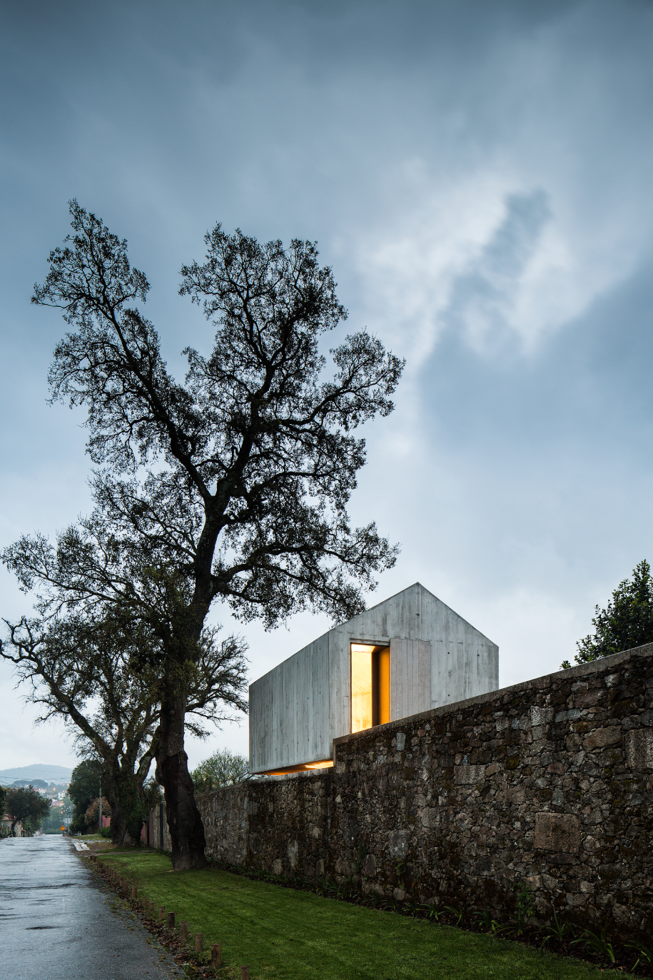 Archisearch AZO Transforms a Ruined Dovecote in Rural Portugal into a Concrete Tree Playhouse