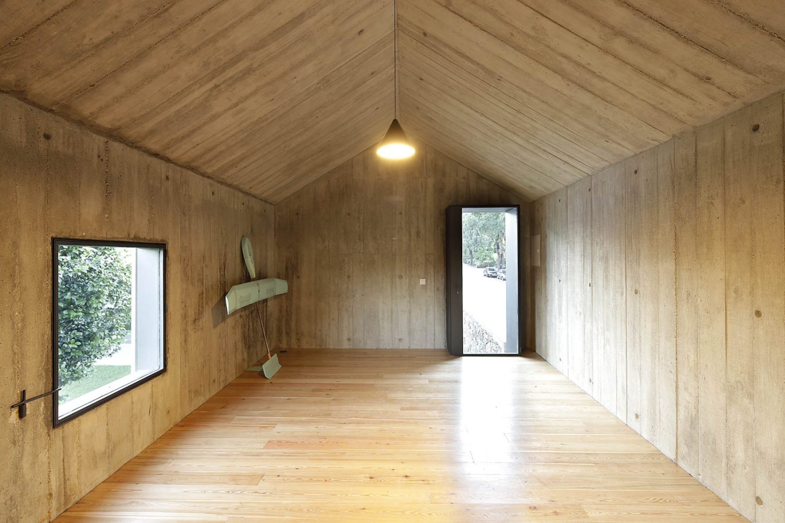 Archisearch AZO Transforms a Ruined Dovecote in Rural Portugal into a Concrete Tree Playhouse