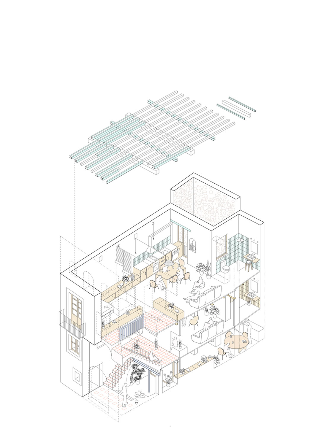 Archisearch Mediona 13 - Another way to inhabit the historical city center of Tarragona by NUA arquitectures