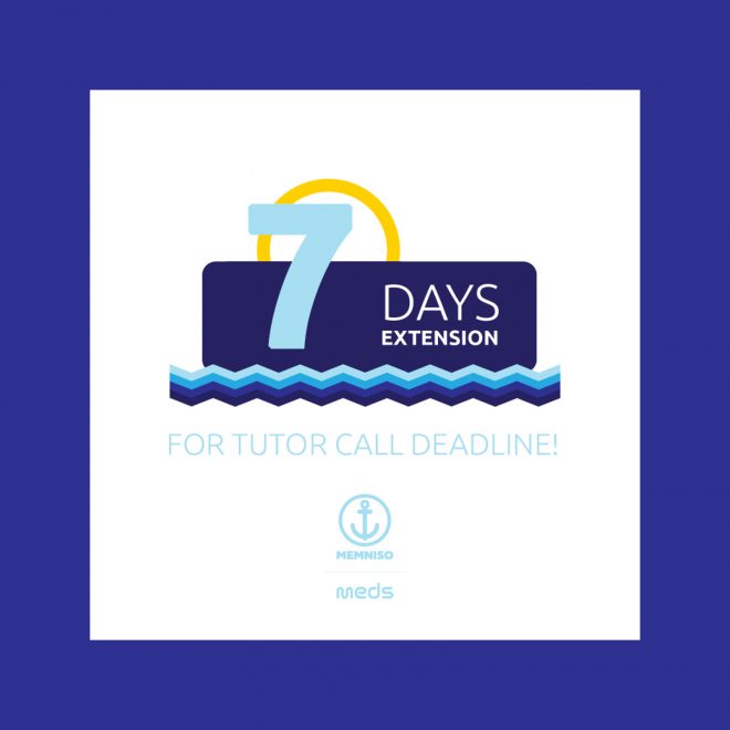 Archisearch - MEDS Spetses 2019 - Extension of Tutor Call until January 22nd