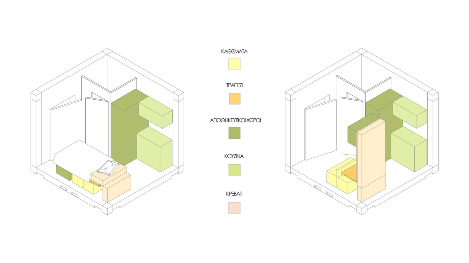 Archisearch Para-city-c Pods | Diploma thesis project by Alexandra Mitsakaki