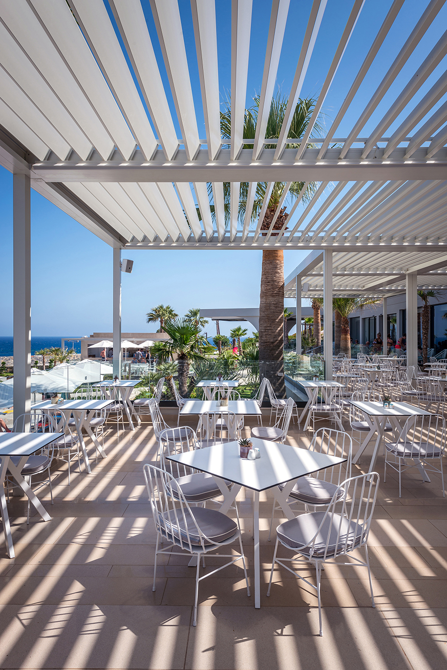 Archisearch Mitsis Rodos Village Beach Hotel & Spa revamping and interior design by MKV Design