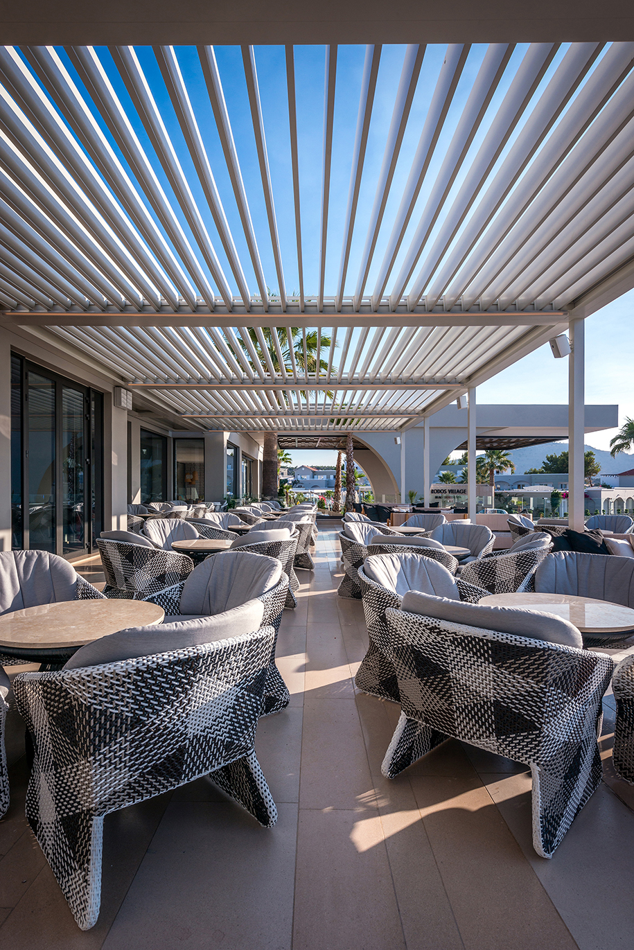 Archisearch Mitsis Rodos Village Beach Hotel & Spa revamping and interior design by MKV Design