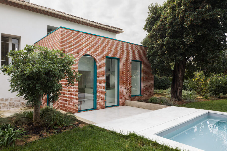 Archisearch MON house & brick extension in Montpellier, France | (ma!ca) architecture