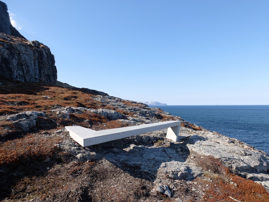 Archisearch MORFEUS arkitekter designed rest stops as sculptural elements spread out in the landscape