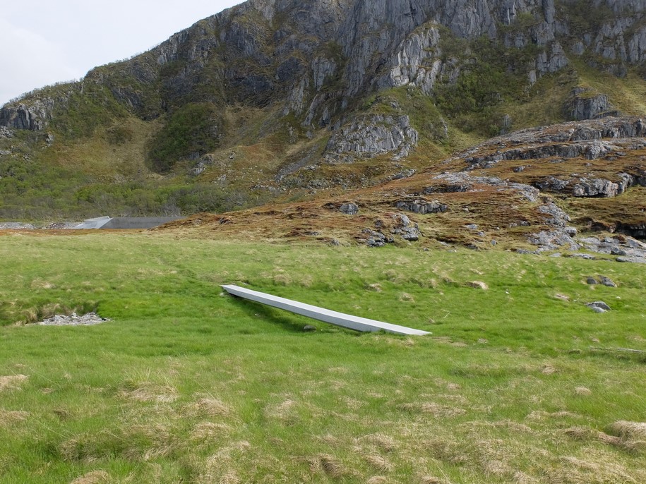 Archisearch MORFEUS arkitekter designed rest stops as sculptural elements spread out in the landscape