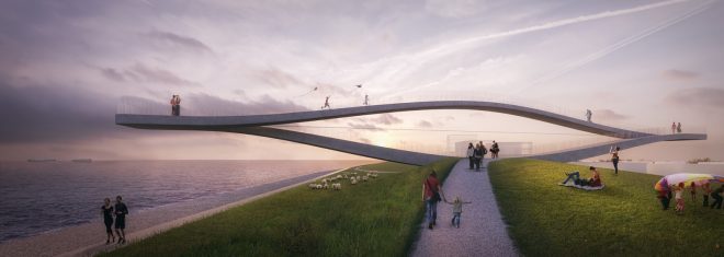 Archisearch - MVRDV designed the Seasaw for Den Helder, a public art installation which responds to its context and history