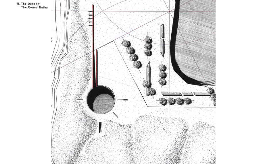 Archisearch MYISIS 2.0 _ New Rituals_ Landscape Design of Vouliagmeni’s Lake, Attica | Student work by Lefkothea Spartioti and Ioanna Diamanti