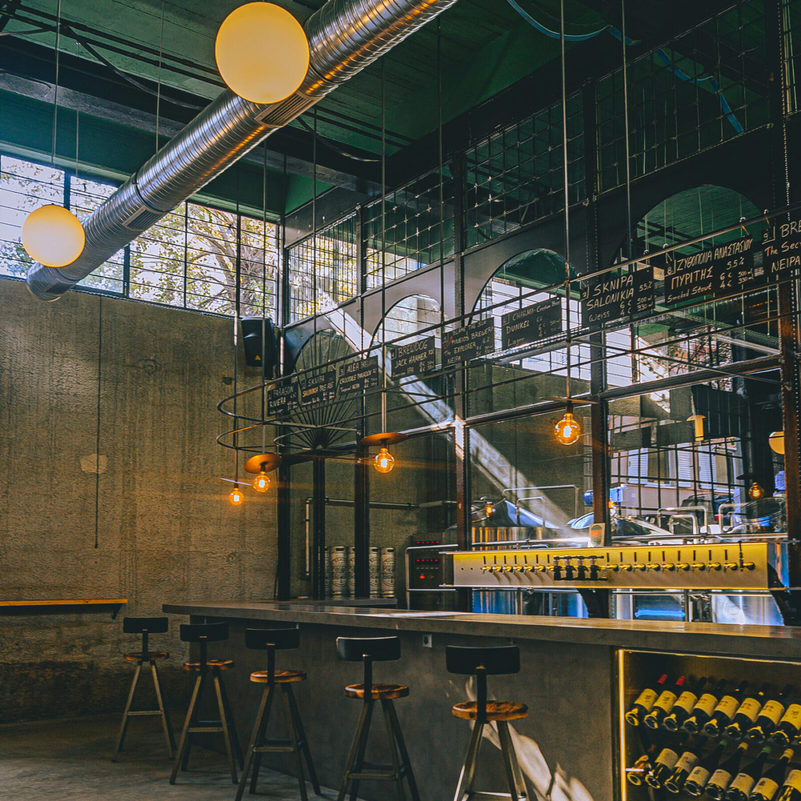 Archisearch Paragon Brewery & Taproom in Ilioupoli, Athens | Mado Samiou Architecture