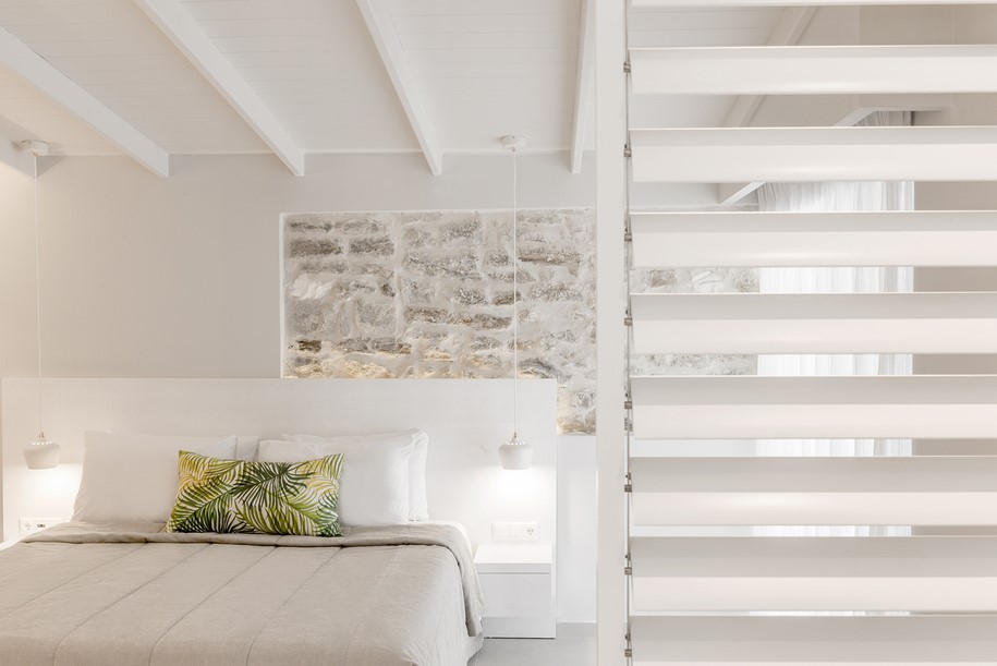 ΑΜ³ Architects, greek architecture, Makryammos, minimalism, hotel, bungalows, Thasos, materials, renovation, stone, wood