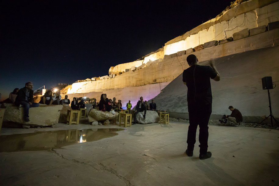 Archisearch Man on the Moon Volume 2: Architects' weekend at the Didima quarry of Marmyk Iliopoulos