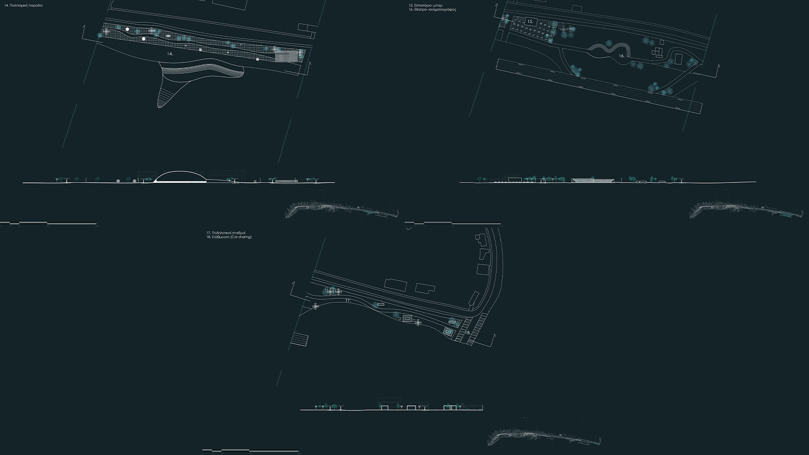 Archisearch Smart Kryoneri: Regeneration of coastal urban zone in Zakynthos | Diploma thesis by Mara Capodistria