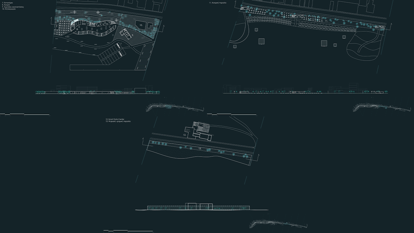 Archisearch Smart Kryoneri: Regeneration of coastal urban zone in Zakynthos | Diploma thesis by Mara Capodistria