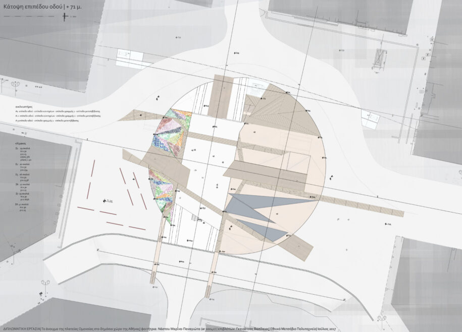 Archisearch Opening Omonoia square to the public space of Athens | Diploma thesis by Marina-Panagiota Nastou