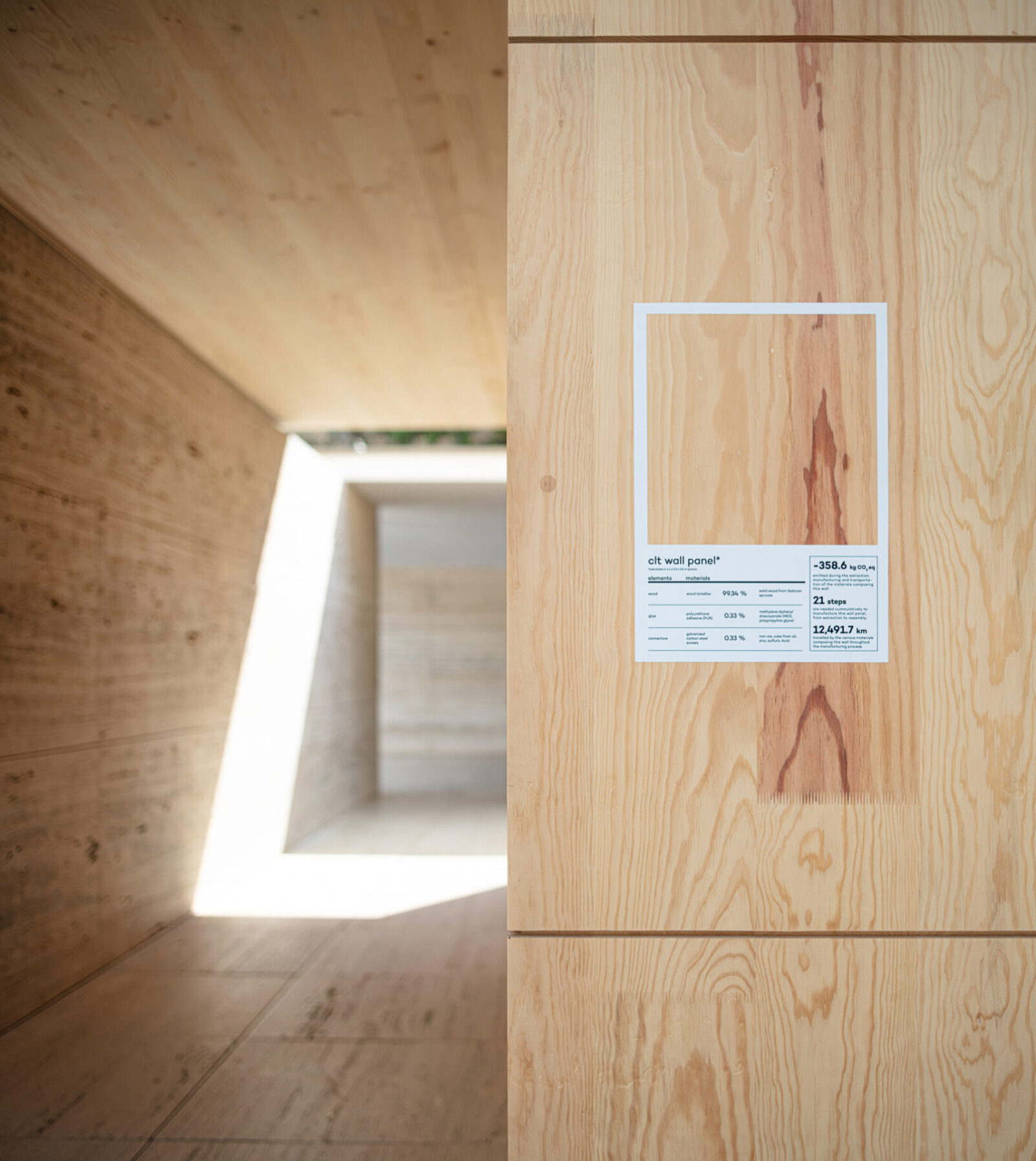 Archisearch Barcelona Pavilion reimagined in Carbon-Saving Wood