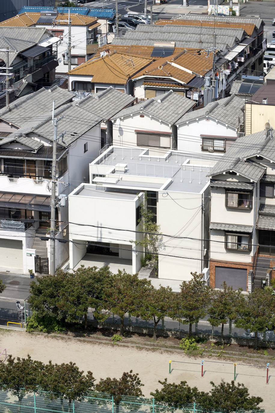 Matsuyacho, Shogo ARATANI Architect & Associates, Osaka, Japan, house, residential architecture, architecture, japanese architecture, japanese studio