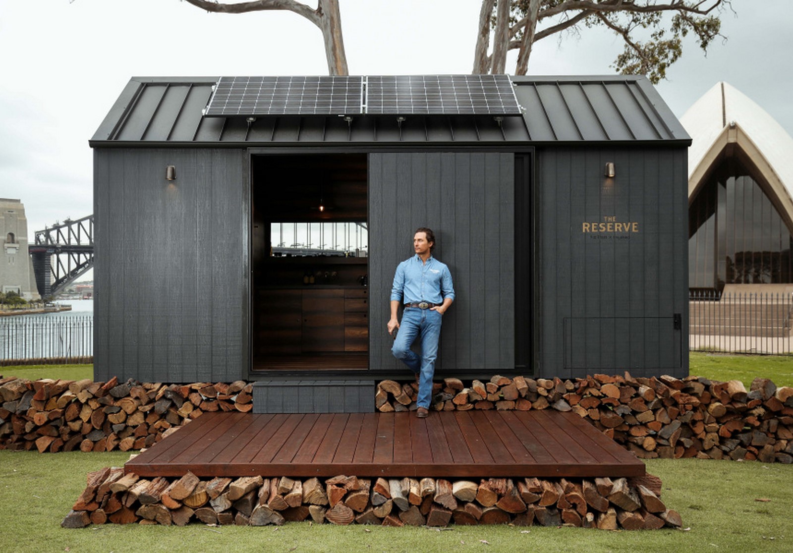 Archisearch Matthew McConaughey & Unyoked present a 'wilderness hideout' in Australia