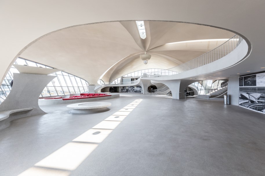 JFK International Airport, TWA hotel, LUBRANO CIAVARRA, Eero Saarinen