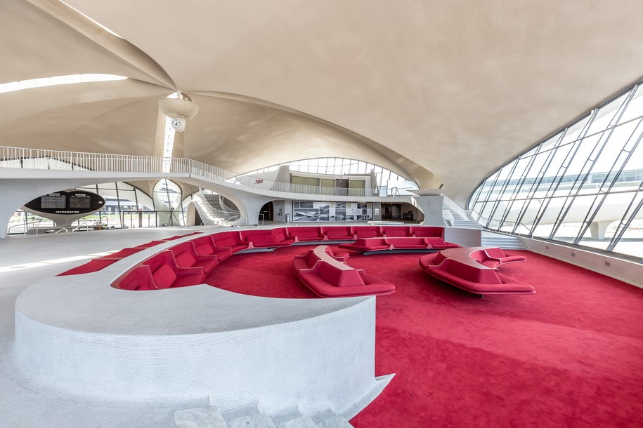 JFK International Airport, TWA hotel, LUBRANO CIAVARRA, Eero Saarinen