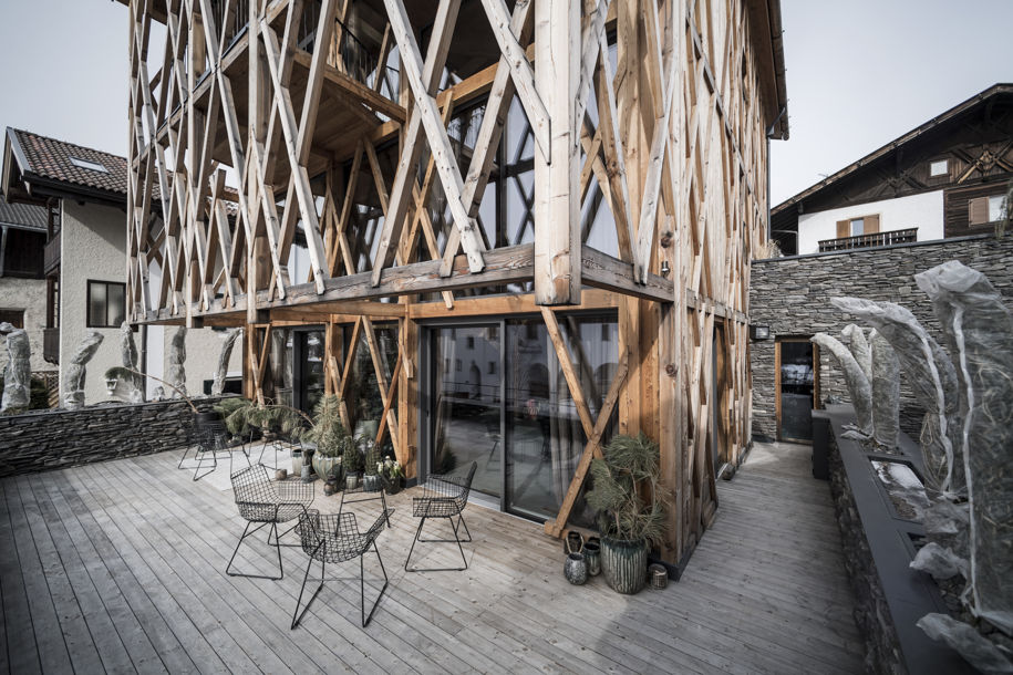 Messner House, noa* (network of architecture), Stefan Rier, Siusi allo Sciliar, Castelrotto, Italy