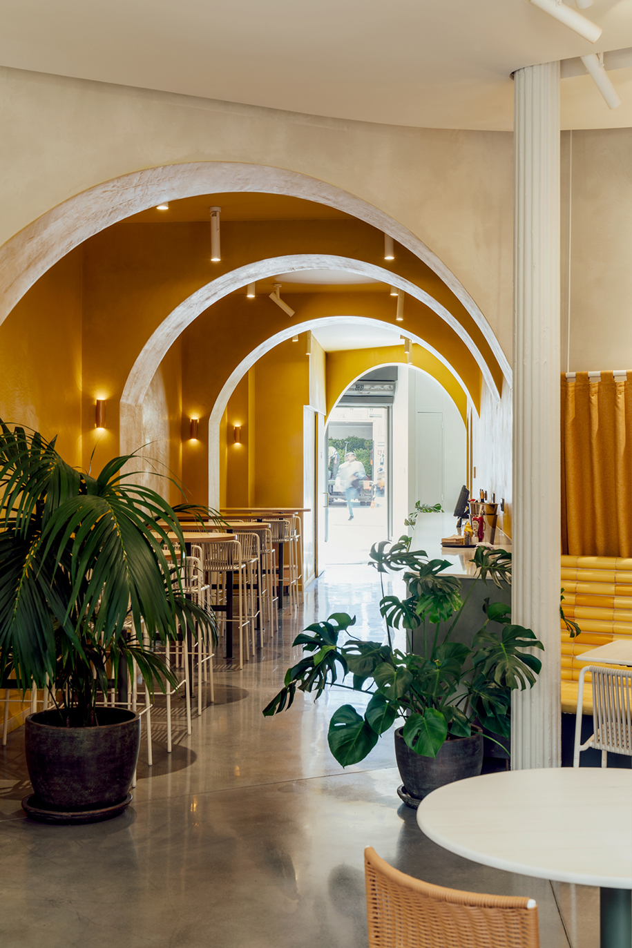 Archisearch AN INDOOR PASSAGEWAY | Bunsen Restaurant by Mesura Architects