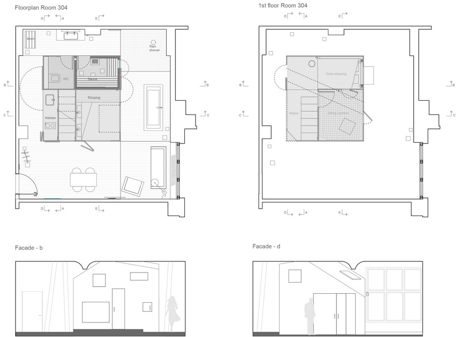 Archisearch Hideout Hotel Rooms in Berlin by Danish architect Sigurd Larsen