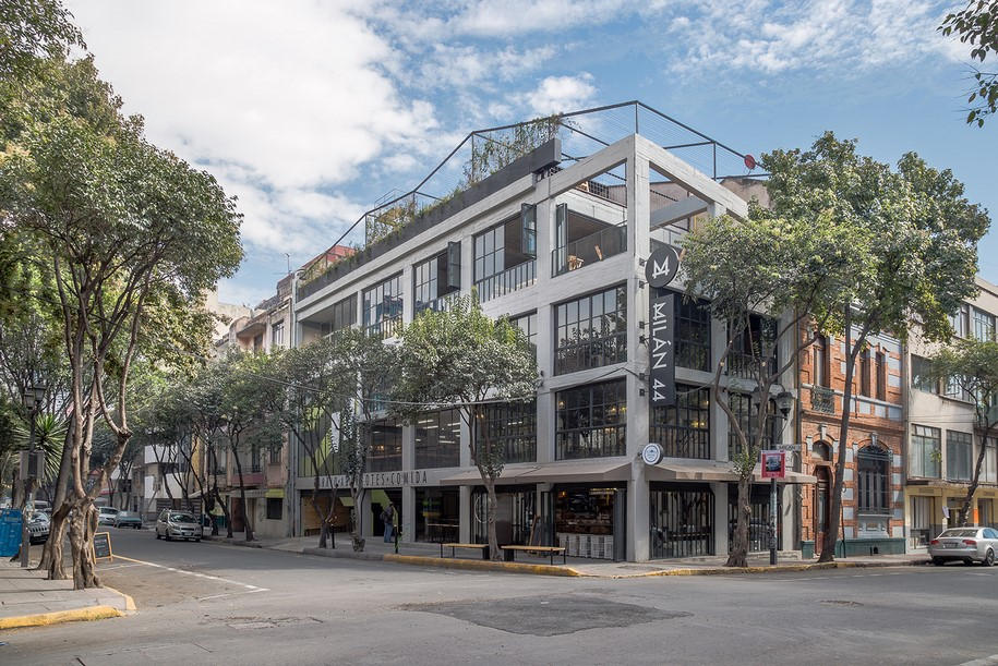 Archisearch Milán 44: Auto-Parts Warehouse Transformed into Vibrant Local Market by Francisco Pardo Arquitecto & Julio Amezcua