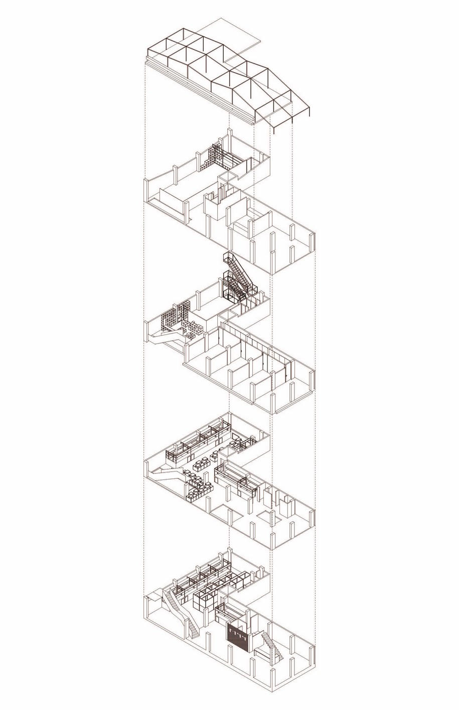 Milán 44, Warehouse, Mexico, transformation, renovation, Local Market, Francisco Pardo Arquitecto, Mexico City, Diana Arnau