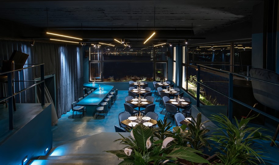 Archisearch Plaini and Karahalios Architects & Epikyklos Technical Construction completed Mira restaurant in Kastella
