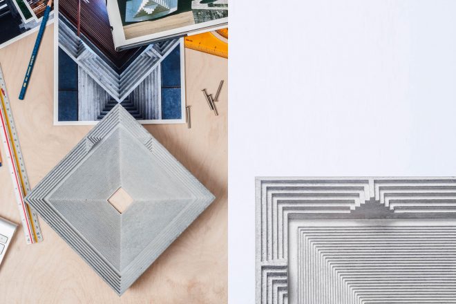 Archisearch - Material Immaterial Studio Creates a Series of Concrete Elements Inspired by Carlo Scarpa